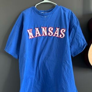 Kansas Nike Team Royal Blue Tee